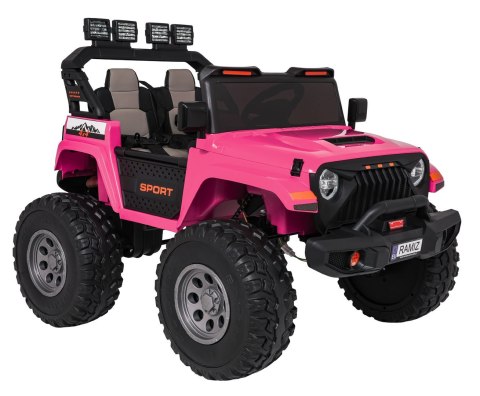 Pojazd Extreme Sport 4x4 Zmienna Wielkość Różowy