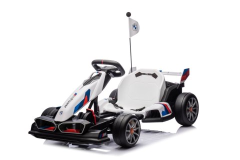Pojazd Gokart BMW z Funkcją Driftu Biały