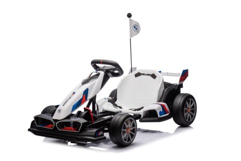 Pojazd Gokart BMW z Funkcją Driftu Biały