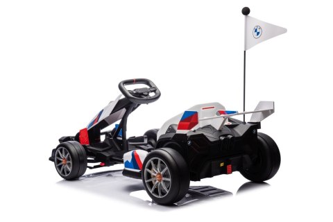 Pojazd Gokart BMW z Funkcją Driftu Biały