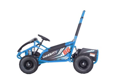 Pojazd Gokart Elektryczny MAIGHTY Niebieski