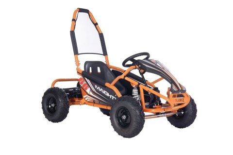 Pojazd Gokart Elektryczny MAIGHTY Pomarańczowy