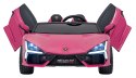 Pojazd Lamborghini Revuelto XL STRONG Różowy