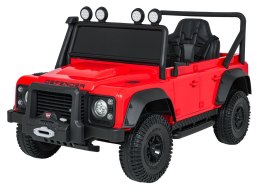 Pojazd Land Rover Defender 110 SVX Concept Czerwony