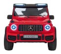 Pojazd Mercedes Benz G63 AMG XXL STRONG MP4 Czerwony