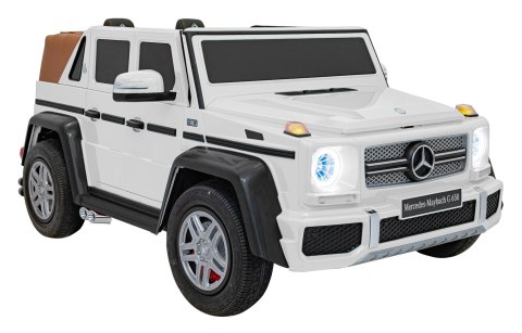 Pojazd Mercedes Benz MAYBACH G650 Biały