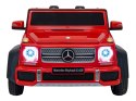 Pojazd Mercedes Benz MAYBACH G650 Czerwony