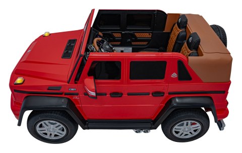 Pojazd Mercedes Benz MAYBACH G650 Czerwony