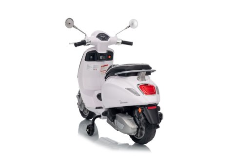 Pojazd Skuter Vespa ROMA Biały motorek dla dziecka