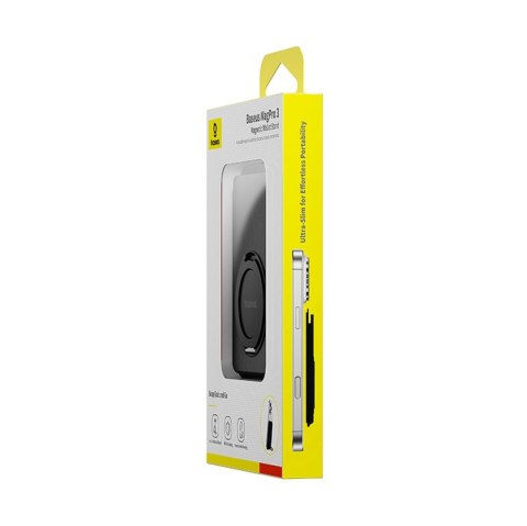 Portfel magnetyczny Baseus MagPro 3 z podstawką kompatybilny z MagSafe - czarny