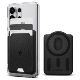 Portfel magnetyczny Spigen Urban Fit MagSafe na telefon - czarny