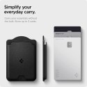 Portfel magnetyczny Spigen Urban Fit MagSafe na telefon - czarny