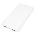 Powerbank 10000 mAh 2A 10W Hoco J153 biały