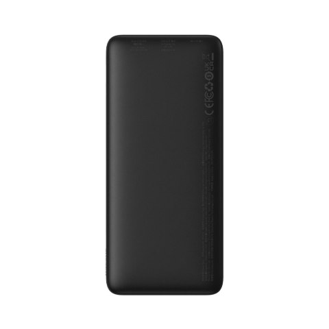 Powerbank Baseus Airpow 20W 10000mAh z kablem Baseus Simple Series USB-A - USB-C 30 cm - czarny