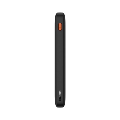 Powerbank Baseus Airpow 20W 10000mAh z kablem Baseus Simple Series USB-A - USB-C 30 cm - czarny