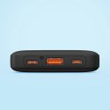 Powerbank Baseus Airpow 20W 10000mAh z kablem Baseus Simple Series USB-A - USB-C 30 cm - czarny