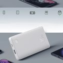 Powerbank Baseus Airpow Lite 10000mAh 15W z kablem Baseus Simple USB-A - USB-C 30cm - biały