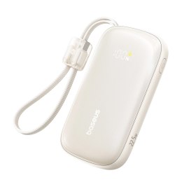 Powerbank Baseus EnerFill FC21 Qpow 3 Ultra 10000mAh 22,5W z dołączonym kablem-smyczą - tytanowy