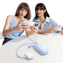 Powerbank Baseus EnerFill FC21 Qpow 3 Ultra 10000mAh 45W z odłączanym kablem USB-C/Lightning - niebieski