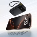 Powerbank Baseus EnerFill FC31 QPow3 10000mAh 45W z kablami USB-C i Lightning - czarny