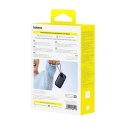 Powerbank Baseus EnerFill FC31 QPow3 10000mAh 45W z wyświetlaczem cyfrowym z 2 wbudowanymi kablami USB-C - czarny
