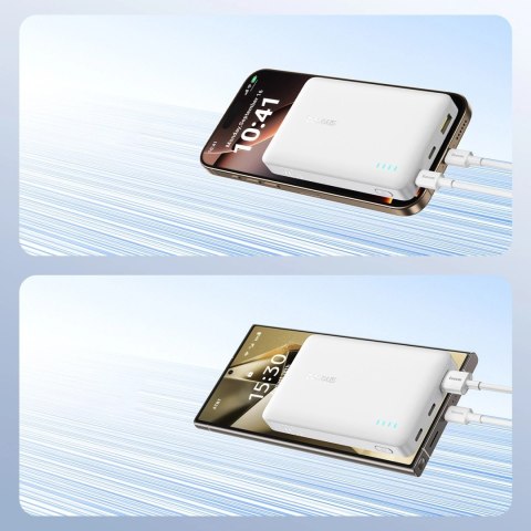 Powerbank Baseus EnerFill FP21 10000mAh 22.5W USB-A - USB-C - biały