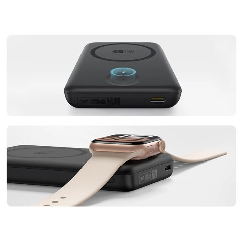 Powerbank Baseus EnerFill FT11 10000mAh 27W kompatybilny z MagSafe, do Apple Watch i smartfonów z kablem USB-C 20V/3A 30 cm - cz