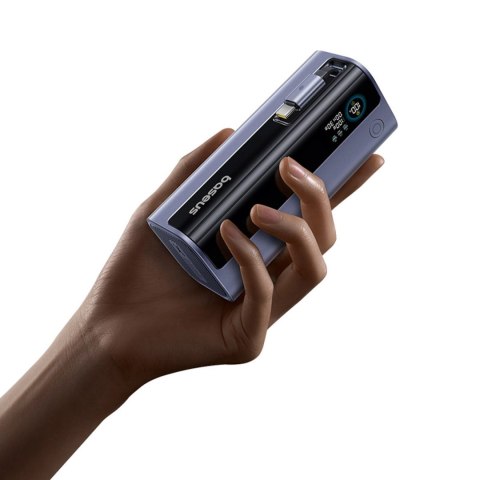 Powerbank Baseus EnerGeek GR11 10000mAh 100W ze zwijanym kablem - szary