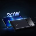 Powerbank Baseus Star-Lord 10000mAh 22,5W z wyświetlaczem cyfrowym i kablem USB-C 3A 30cm - czarny
