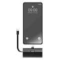 Powerbank Forcell F-Energy Power Plug F5K3 PD 20W 5000 mAh z wbudowanym złączem USB C czarny