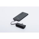 Powerbank Forcell F-Energy Power Plug F5K3 PD 20W 5000 mAh z wbudowanym złączem USB C czarny