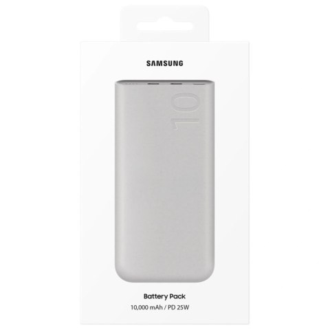 Powerbank Samsung EB-P3401XUEGWW 10000 mAh 25 W 2x USB-C - beżowy