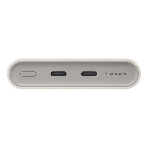 Powerbank Samsung EB-U2510XUEGEU indukcyjny 10000 mAh 2x USB-C 25W SFC - beżowy