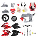 Motor motocykl interaktywny zestaw mechanika silnik do skręcania rozkręcania