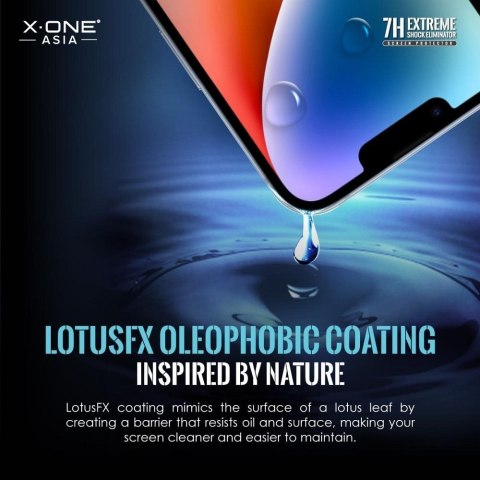 Protektor do iPhone 14 PRO / 15 LCD X-One Extreme Shock Eliminator 4th gen.