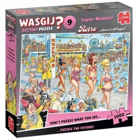 Puzzle 1000 Wasgij Jumbo Retro modelki