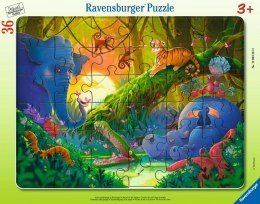 Puzzle 36 Jungle Frame