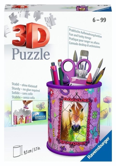 Puzzle 3D Horse Pencil Cup