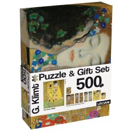 Puzzle 500 Klimt + zestaw podarunkowy