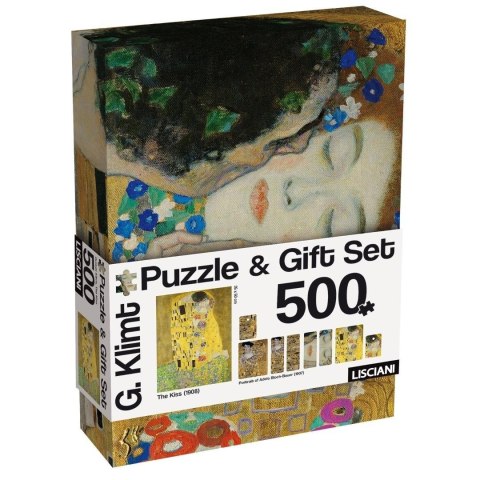 Puzzle 500 Klimt + zestaw podarunkowy