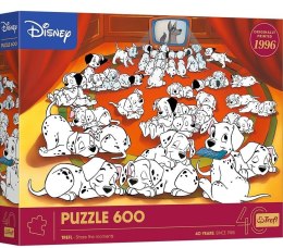 Puzzle 600 101 Dalmatyńczyków Disney TREFL