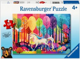 Puzzle dla dzieci 2D: Magiczny las 60el