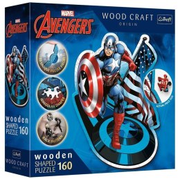 Puzzle drewniane 160 Kapitan Ameryka TREFL