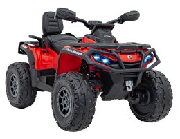 Quad Can Am Outlander ATV Czerwony
