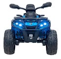 Quad Can Am Outlander ATV z Pilotem Niebieski