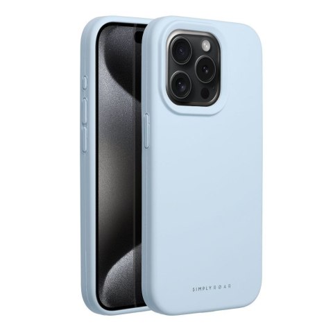 ROAR futerał CLOUD SKIN do IPHONE 15 Pro Jasnoniebieski