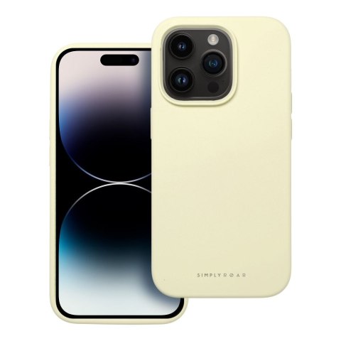 ROAR futerał CLOUD SKIN do IPHONE 16e (SE 4 2025) / 17e Jasnożółty