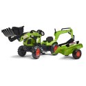 FALK Traktor z Przyczepą CLAAS Arion Backhoe ŁYŻKA + Ładowarka Od 2 Lat