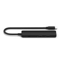 SATECHI adapter HUB 4w1 Typ C ST-P4SK czarny