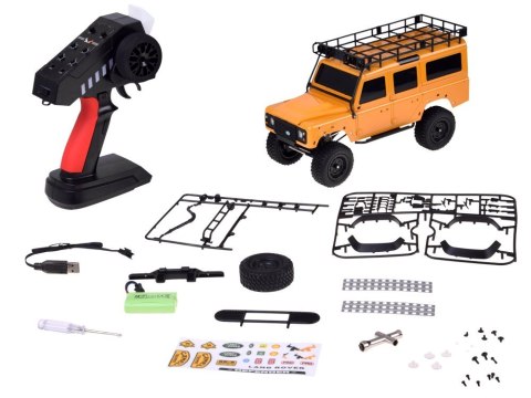 Samochód zdalnie sterowany Terenowy Land Rover Defender Off-road 4WD RC0762